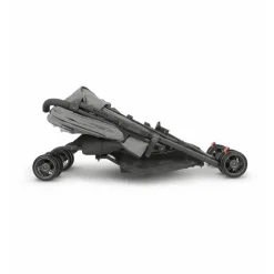 Uppababy - G-LINK V2 Side by Side Double Stroller, Greyson (Charcoal Melange/Carbon)