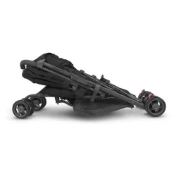 Uppababy - G-LINK V2 Side by Side Double Stroller, Jake (carvão/carbono)