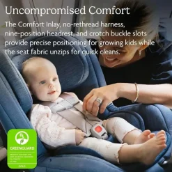 Uppababy - Rove Convertible Car Seat, Jake (Black)