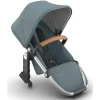 Uppababy - Rumbleseat V3 Second Lower Seat, Callum (Stone Blue/Silver Frame/Sand Leather)