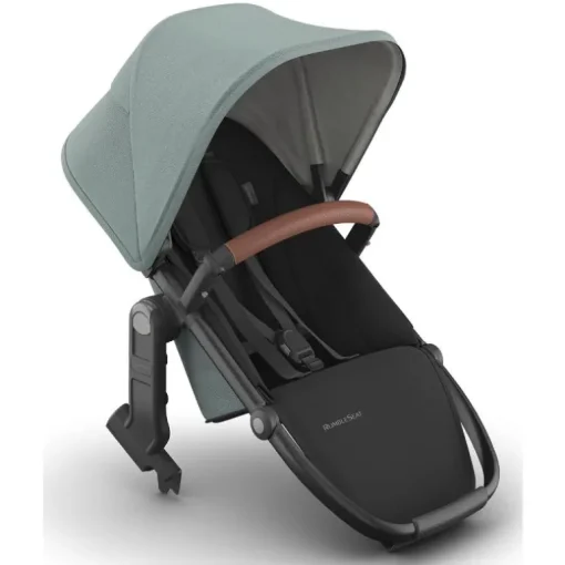 Uppababy - Rumbleseat V3 Second Lower Seat, Kenzi (Mystic Aqua/Carbon Frame/Saddle Leather)