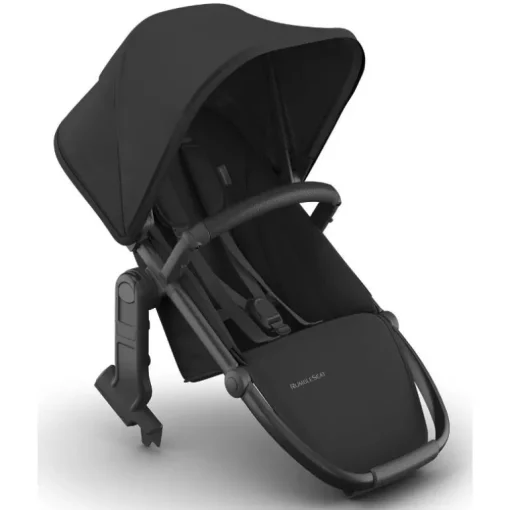 Uppababy - Rumbleseat V3 Second Lower Seat, Jake (Charcoal/Carbon Frame/Black Leather)
