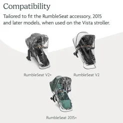 Uppababy - Vista Rain Shield para Rumbleseat e Rumbleseat V2