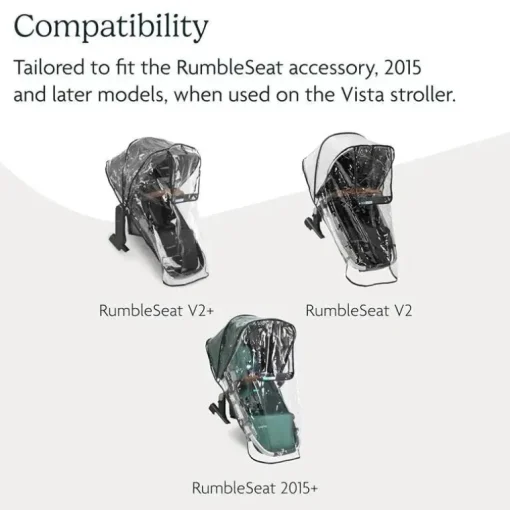 Uppababy - Vista Rain Shield para Rumbleseat e Rumbleseat V2