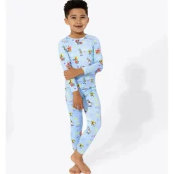 Urso Bellabu – Pijama infantil Good Vibes Bamboo Bob Esponja Calça Quadrada