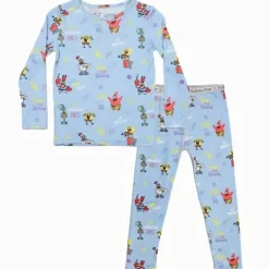 Urso Bellabu – Pijama infantil Good Vibes Bamboo Bob Esponja Calça Quadrada