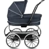 Valco Baby - Classic Denim Blue Bassinet Doll Stroller