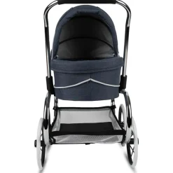 Valco Baby - Classic Denim Blue Bassinet Doll Stroller
