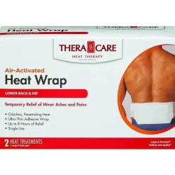 Veridian - 2 Pk Theracare Heat Wraps, costas/quadris