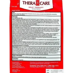 Veridian - 2 Pk Theracare Heat Wraps, costas/quadris