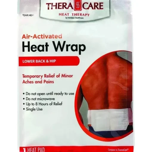 Veridian - 2 Pk Theracare Heat Wraps, costas/quadris
