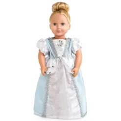 Vestido de Boneca Pequenas Aventuras Cinderela