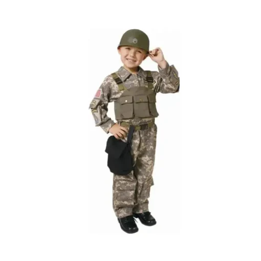 Vestir America Kids Traje de Halloween Navy Seal Forças Especiais do Exército