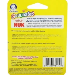 Válvula de reposição padrão de copo à prova de derramamento Gerber Graduates 2-Pack