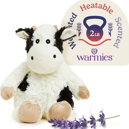 Warmies - Black And White Cow