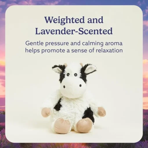 Warmies - Black And White Cow