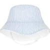 Wee Ones – Chapéu de sol Seersucker reversível para meninos, 6-12M