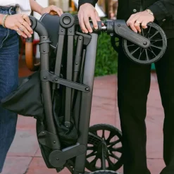 WonderFold - L4 Quad Stroller Wagon (4 Seater) Grey