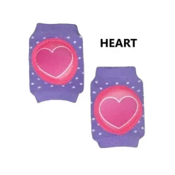 Wootie - Joelheiras de Bebê Coração Rosa