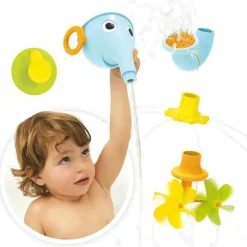 Yookidoo - brinquedo de banho FunElefun Fill 'N' Sprinkle, azul