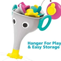 Yookidoo - brinquedo de banho FunElefun Fill 'N' Sprinkle, cinza