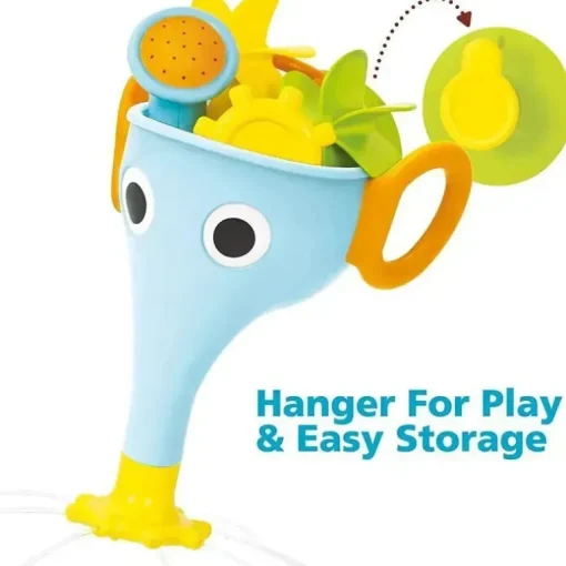 Yookidoo - brinquedo de banho FunElefun Fill 'N' Sprinkle, azul