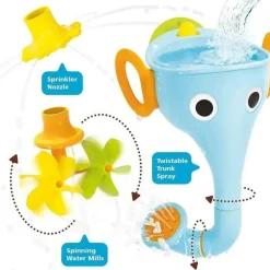 Yookidoo - brinquedo de banho FunElefun Fill 'N' Sprinkle, azul