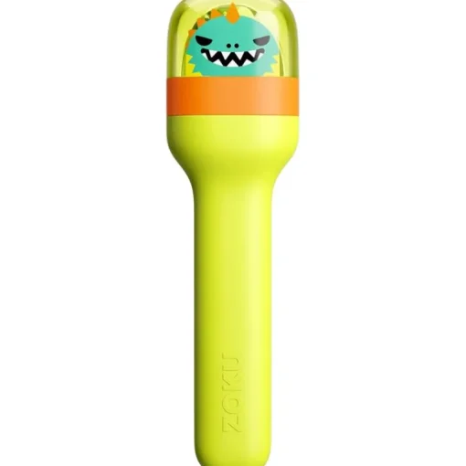 Zoku - Kids Pocket Utensil Set, Green Dino