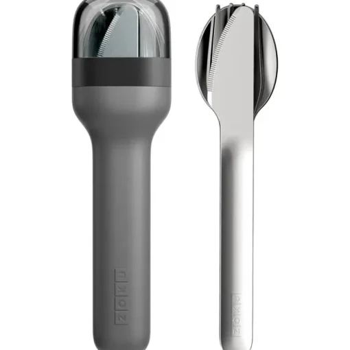 ZOKU - Pocket Utensil Set, Charcoal