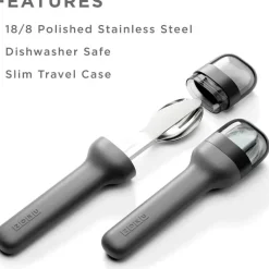 ZOKU - Pocket Utensil Set, Charcoal