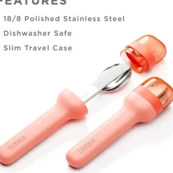 ZOKU - Pocket Utensil Set, Peach