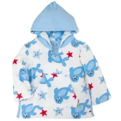 Zoocchini - Cobertura de natação Baby Terry Sunny The Seal, M/L