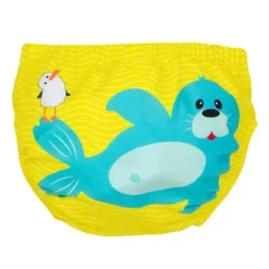 Zoocchini - conjunto de fraldas de natação em malha 2 unidades, vedação