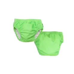 Zoocchini - Conjunto de fraldas de banho de tricô para bebês 2Pk, Aidan, o jacaré