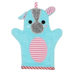 Zoocchini - Luva de banho Baby Snow Terry, Yorkie 0/18M