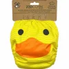 Zoocchini - Pato de fralda de pano com 2 unidades de inserção tamanho único