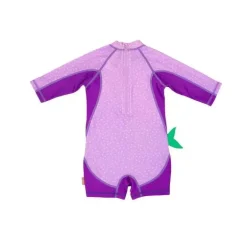 Zoocchini - Terno de surf de uma peça para bebê menina, sereia