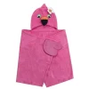 Zoocchini - toalha infantil com capuz, flamingo