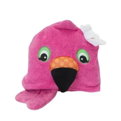Zoocchini - toalha infantil com capuz, flamingo