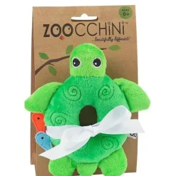 Zoocchini Baby Buddy Chocalho Tammy, a Tartaruga, Verde